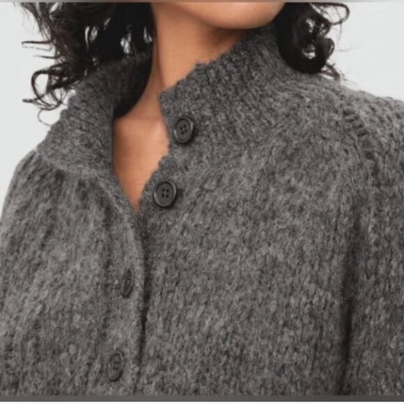 Everlane Lofty-Knit Henley Alpaca Sweater - Picture 2 of 4